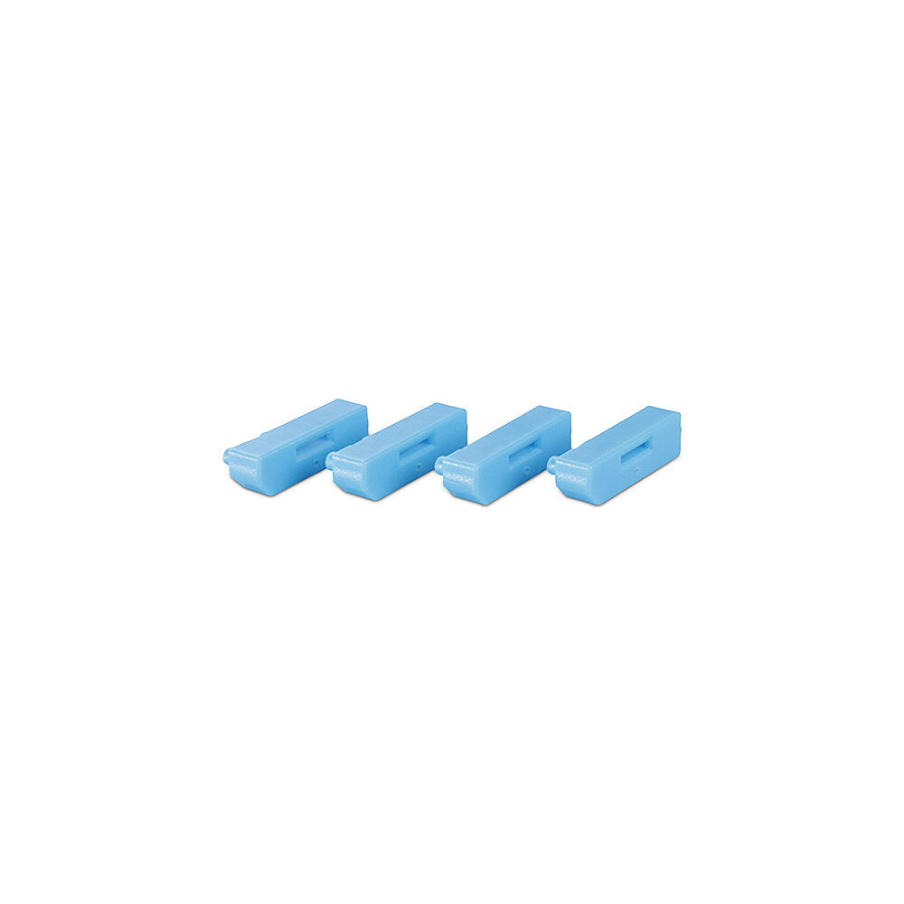 Lindy 40324 bloqueador de puerto Bloqueador de puerto + clave DisplayPort Azul Acrilonitrilo butadieno estireno (ABS) 5 pieza(s) (3)