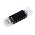 Hama Basic lector de tarjeta USB 2.0/Micro-USB Negro