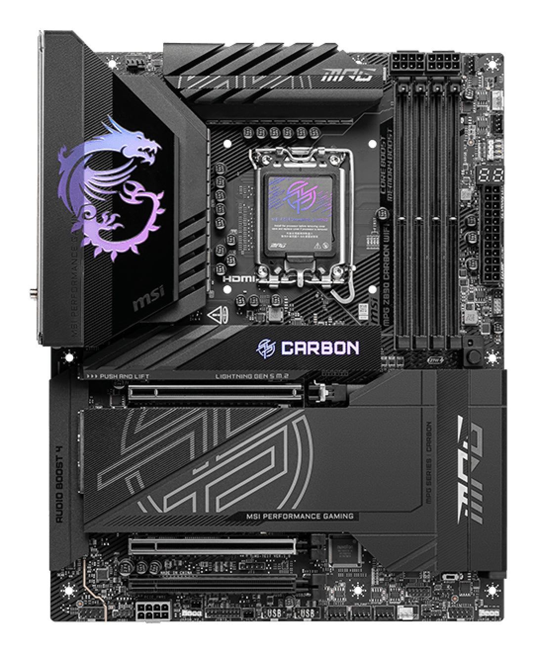 MSI MPG Z890 CARBON WIFI placa base Intel Z890 LGA 1851 (Socket V1) ATX (3)