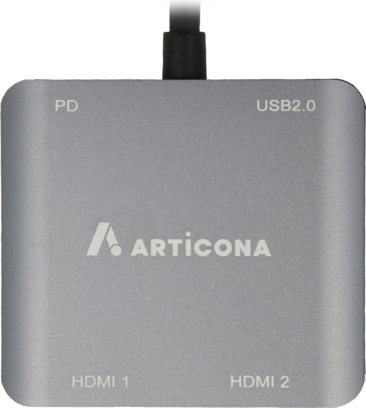 Adaptador ARTICONA USB-C a 2x HDMI/USB (3)