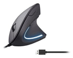 Equip 245118 ratón Universal Mano derecha USB tipo A Óptico 3200 DPI