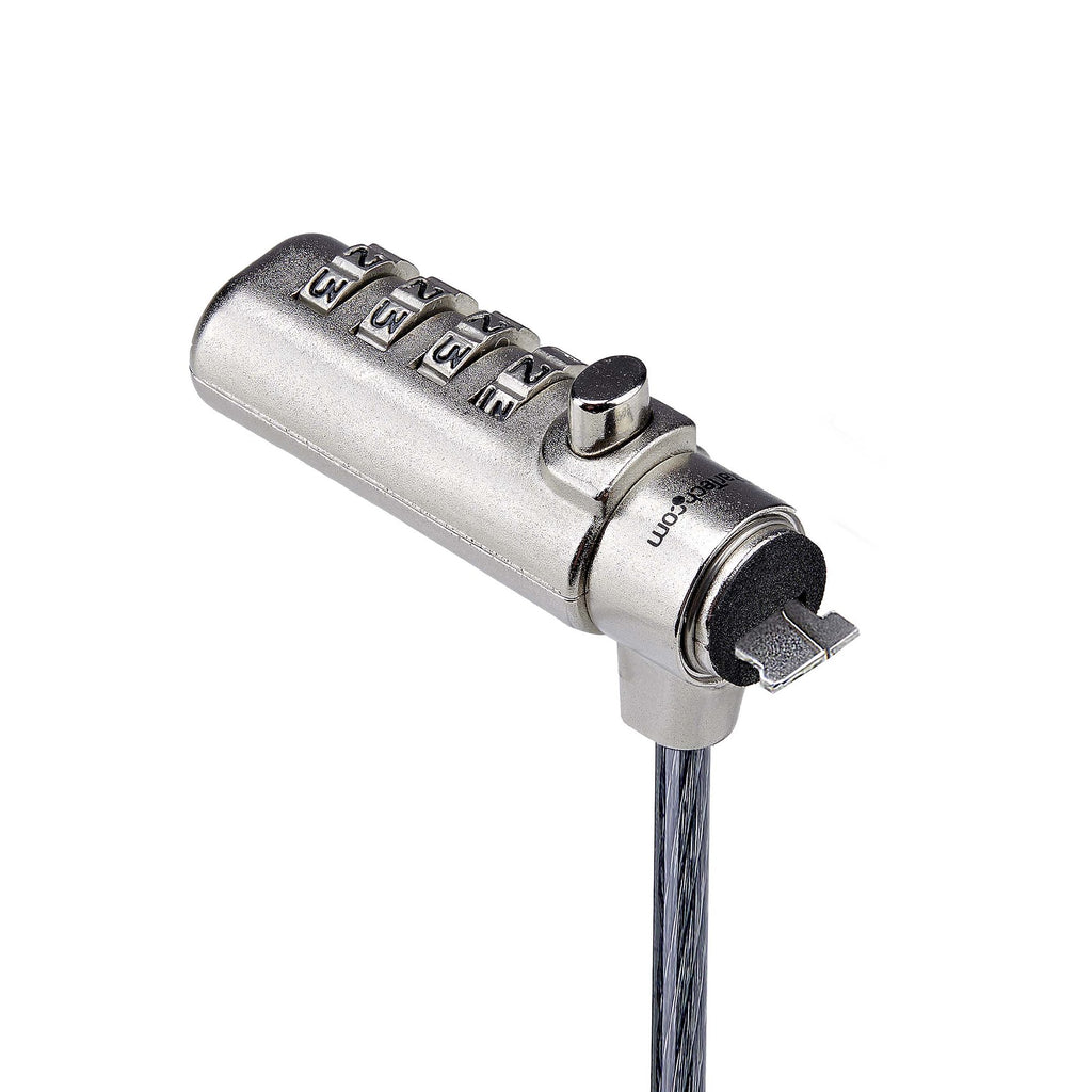 StarTech.com SSTDC4D-LAPTOP-LOCK cable antirrobo Negro, Plata 2 m (2)