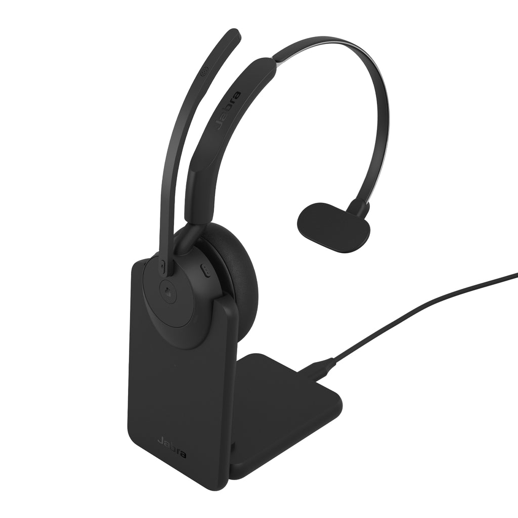 Jabra Evolve3 45 Auriculares Inalámbrico Diadema Oficina/Centro de llamadas USB Tipo C Bluetooth Negro (3)