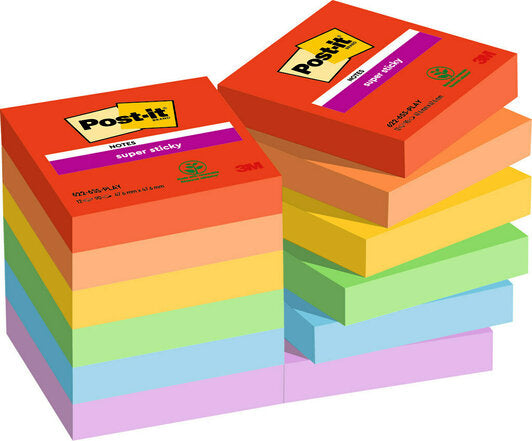 3M 7100258794 note paper Square Multicolour 90 sheets Self-adhesive
