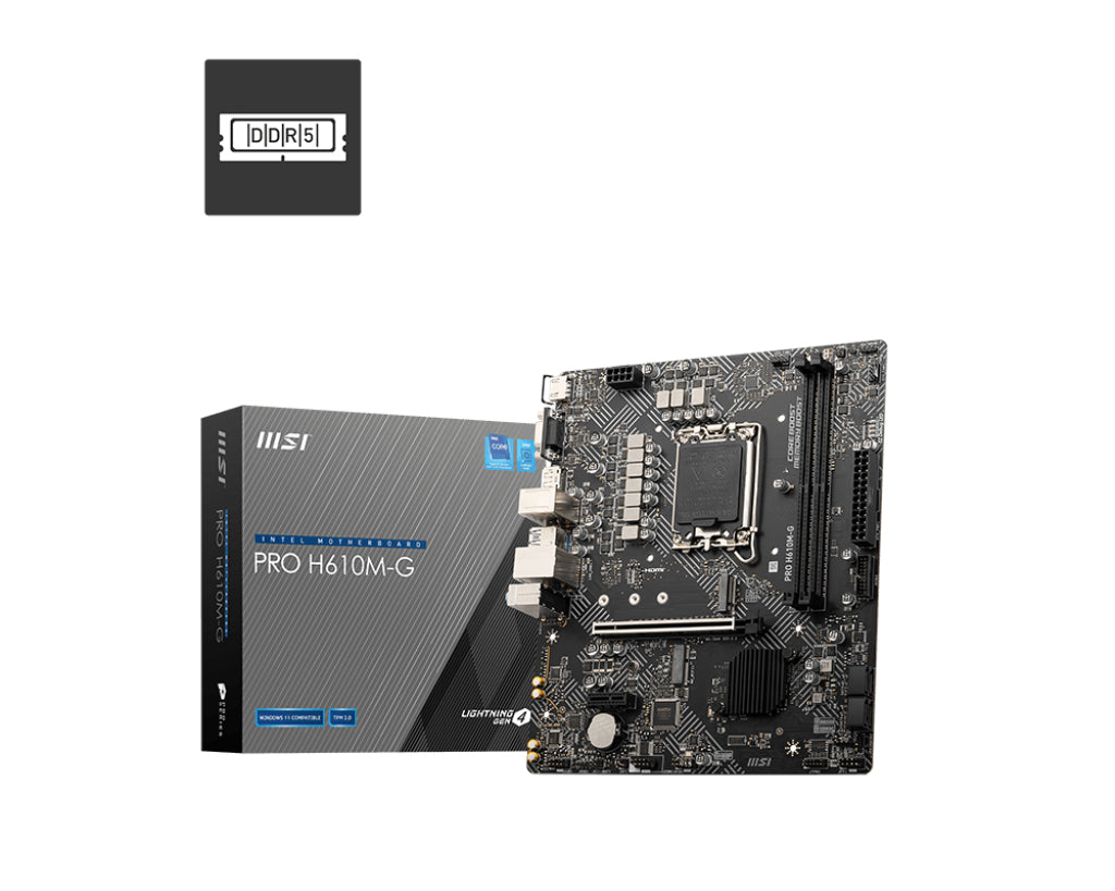 MSI PRO H610M-G placa base Intel H610 LGA 1700 micro ATX (2)
