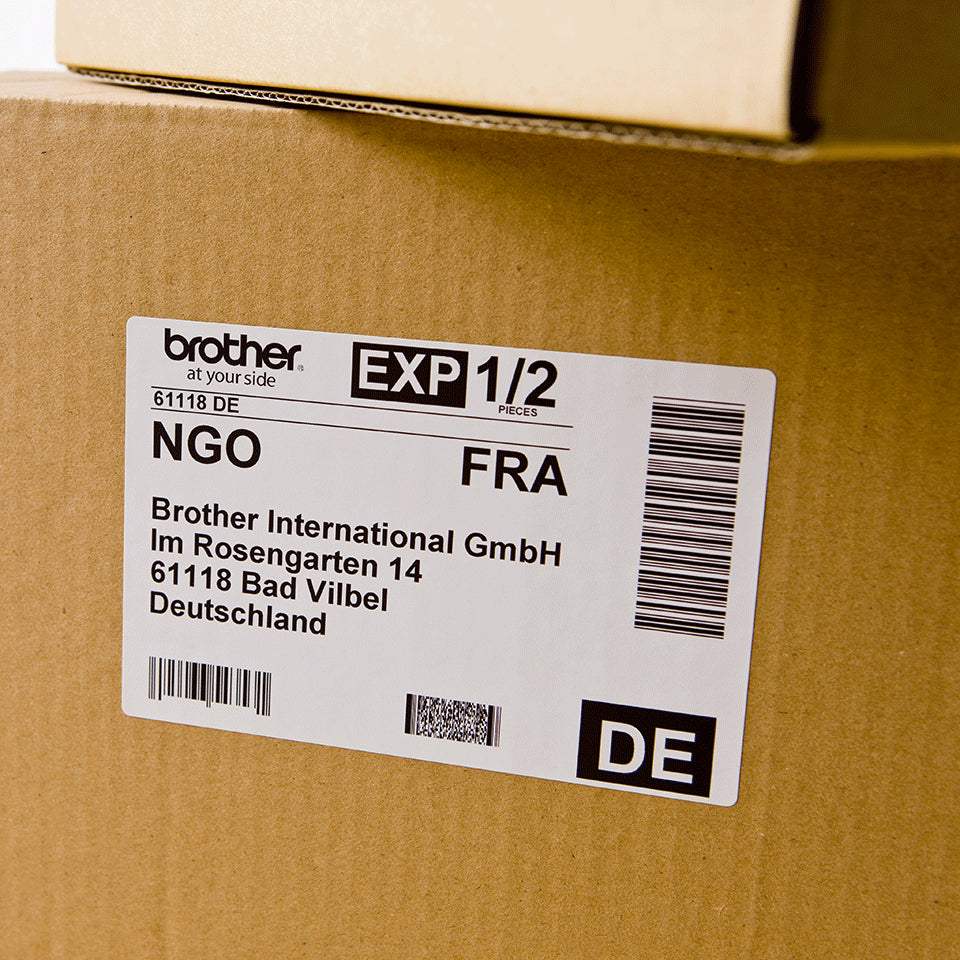 Brother DK-11202 cinta para impresora de etiquetas Negro sobre blanco (4)