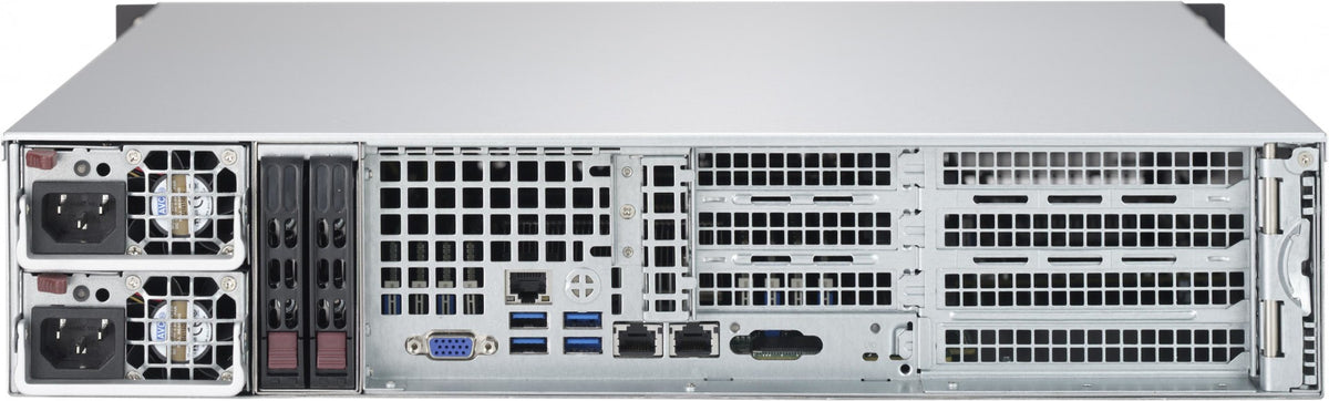 Supermicro CSE-825MBTQC-R802WB caja de PC Rack Negro 800 W