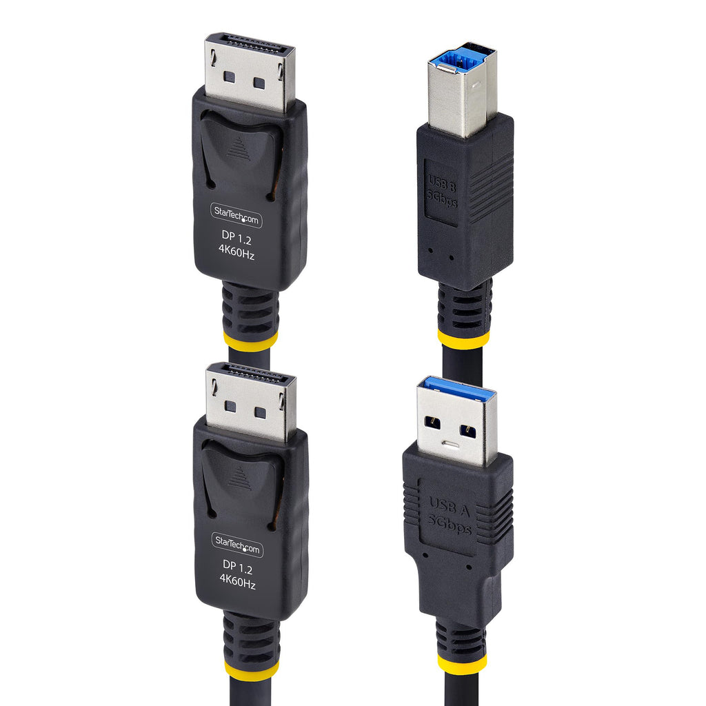 StarTech.com DU12210-KVM-CABLE cable para video, teclado y ratón (kvm) Negro 3,1 m (2)