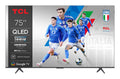 TCL P8K 75P8K 190,5 cm (75") 4K Ultra HD Smart TV Wifi Metálico 350 cd / m²