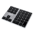 LogiLink ID0187 teclado numérico Universal Bluetooth Aluminio, Negro
