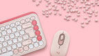 Logitech Pop Icon Combo teclado Ratón incluido Universal Bluetooth QWERTY Internacional de EE.UU. Rosa (7)