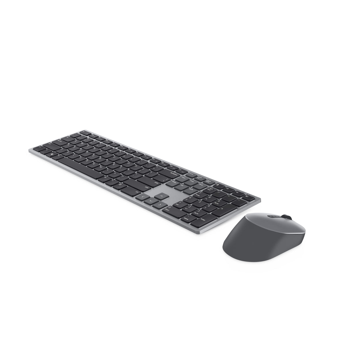 DELL KM7321W teclado Ratón incluido Oficina RF Wireless + Bluetooth Internacional de EE.UU. Gris, Titanio (5)