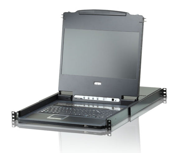 ATEN CL6708MW consola de rack 43,9 cm (17.3") Negro 1U (2)