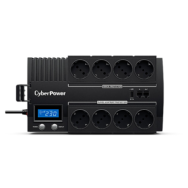 CyberPower BR700ELCD sistema de alimentación ininterrumpida (UPS) Línea interactiva 0,7 kVA 420 W 8 salidas AC (3)