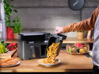 Tefal Dual Easy Fry & Grill EY905B Doble 8,3 L Independiente 2700 W Freidora de aire caliente Gris (4)