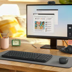 Logitech ERGO MK250 Combo teclado Ratón incluido Universal RF Wireless + Bluetooth AZERTY Francés Grafito (2)
