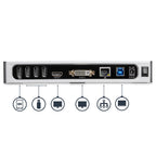 StarTech.com DK30ADD base para portátil y replicador de puertos Alámbrico USB
