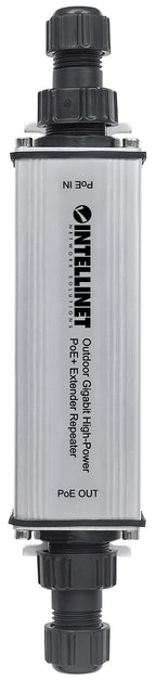 Intellinet 561211 ampliador de red Repetidor de red Negro, Gris 10, 100, 1000 Mbit/s (5)