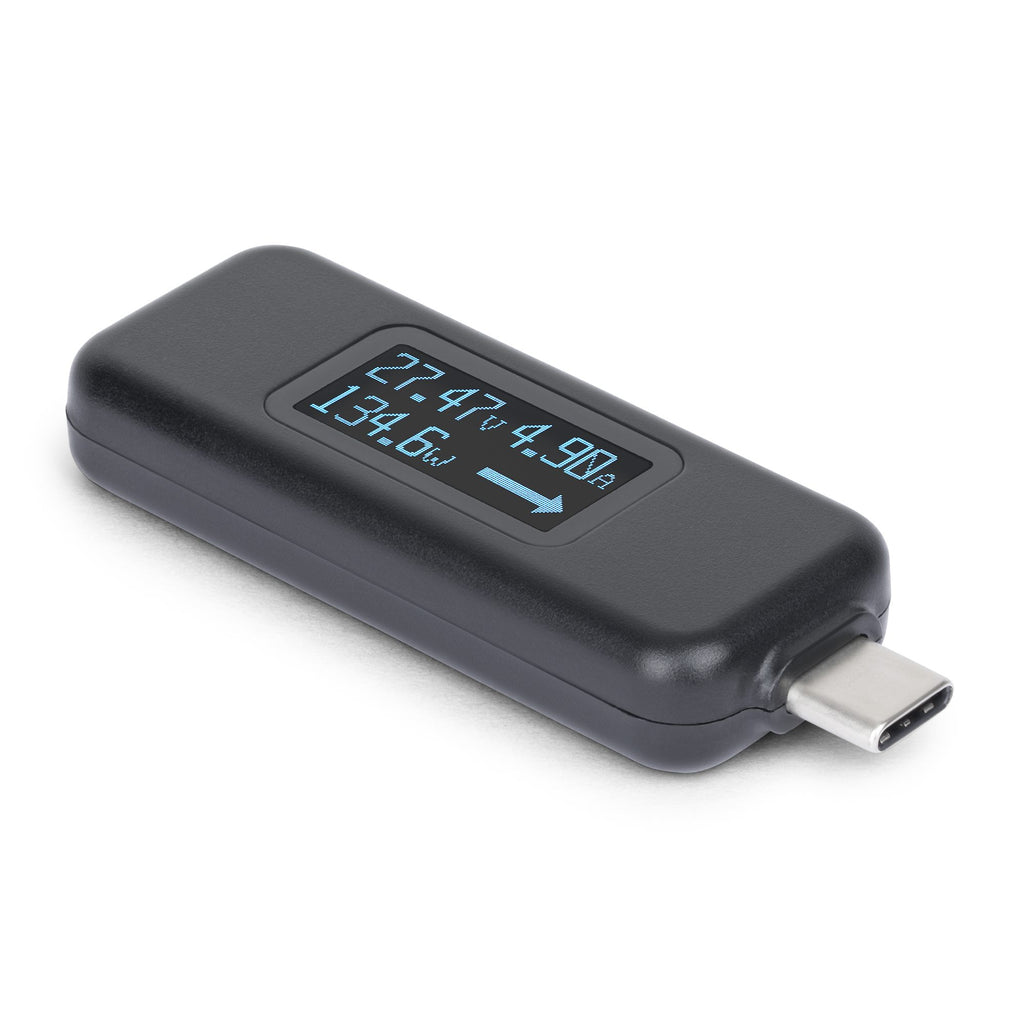 StarTech.com USBC-PWRTESTER comprobador de suministro de energía Negro (2)