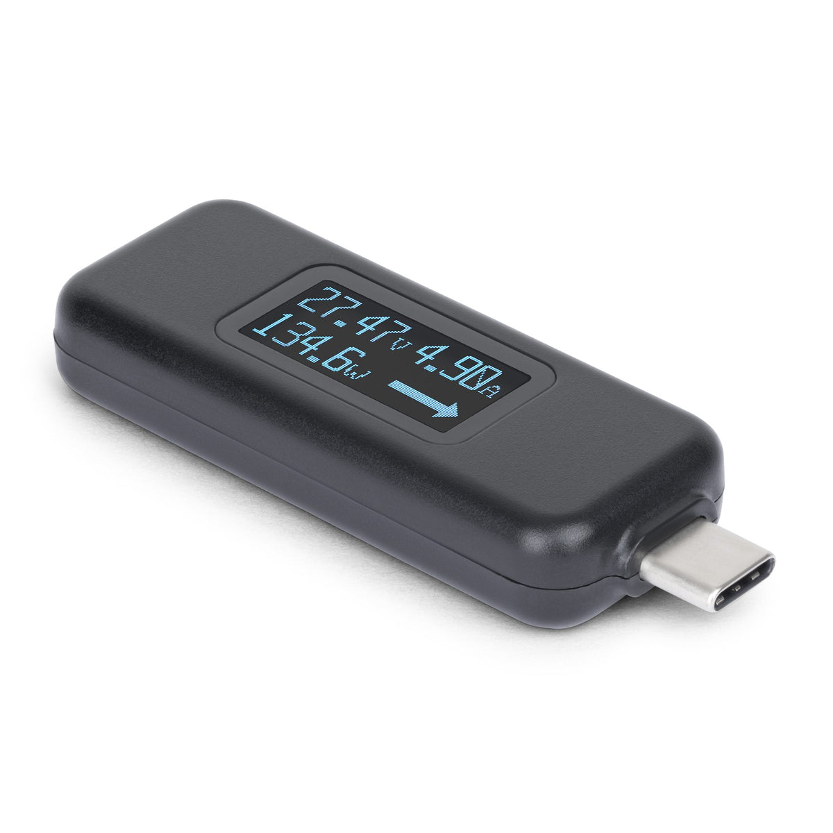 StarTech.com USBC-PWRTESTER comprobador de suministro de energía Negro (2)