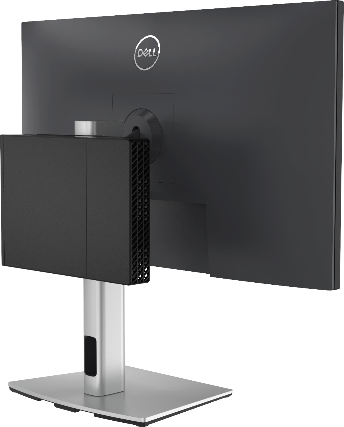 DELL MFS22 68,6 cm (27") Escritorio Plata, Negro (7)