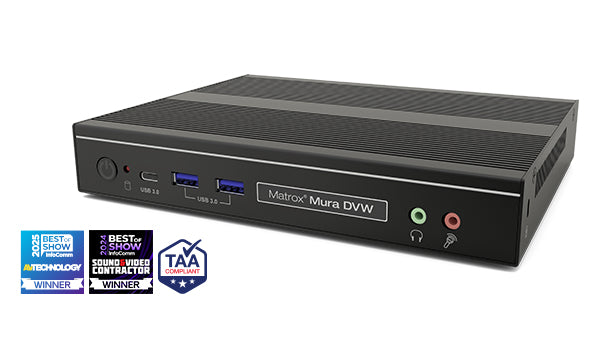 Matrox DVW-Q4KY-UA procesador de pared de vídeo
