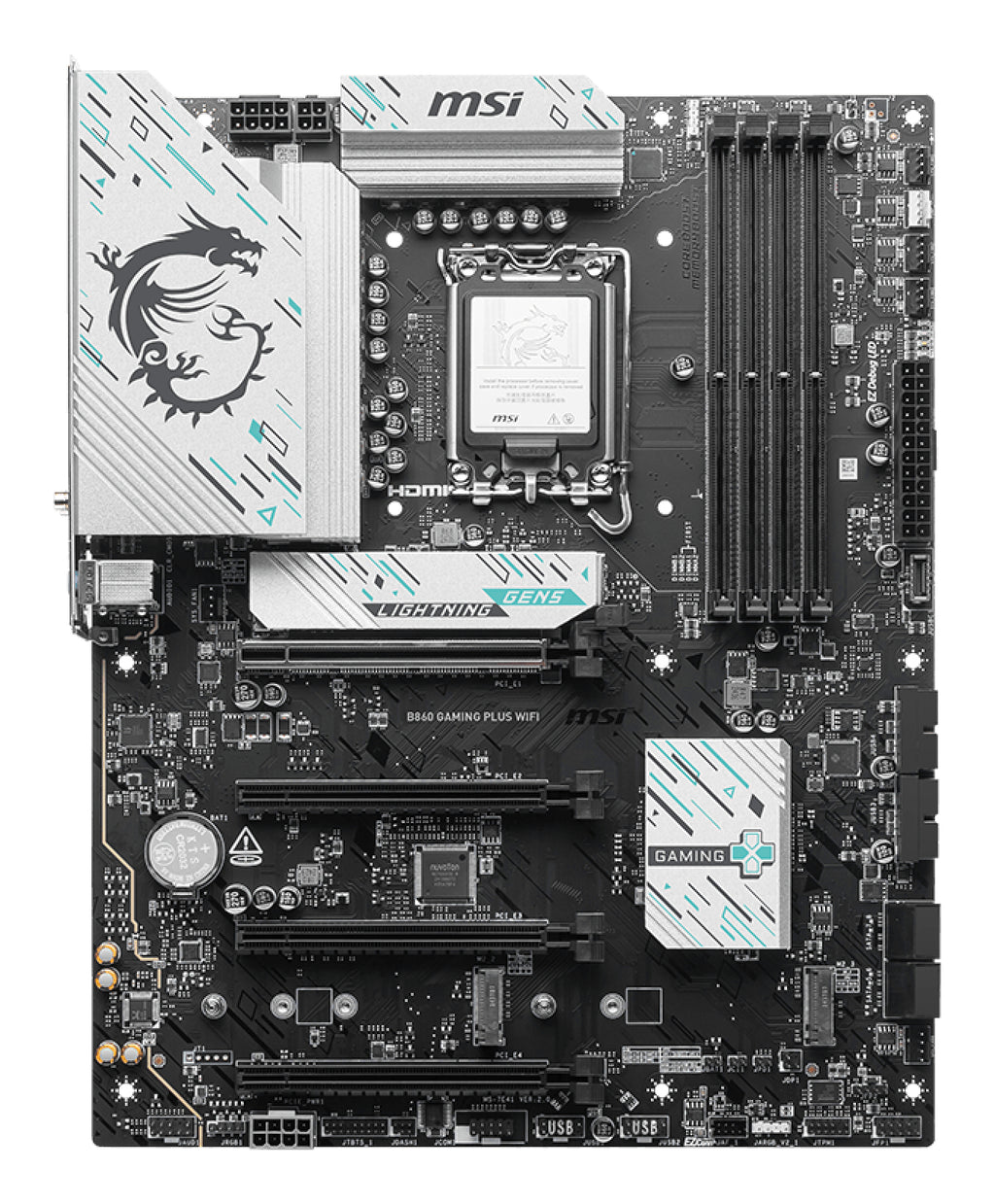 MSI B860 GAMING PLUS WIFI placa base Intel B860 LGA 1851 (Socket V1) ATX (2)