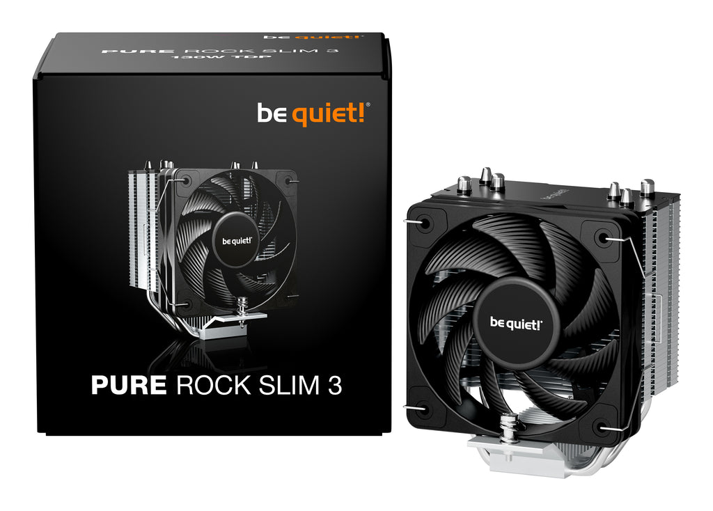 be quiet! Pure Rock Slim 3 Procesador Refrigerador de aire 10 cm Plata 1 pieza(s) (5)