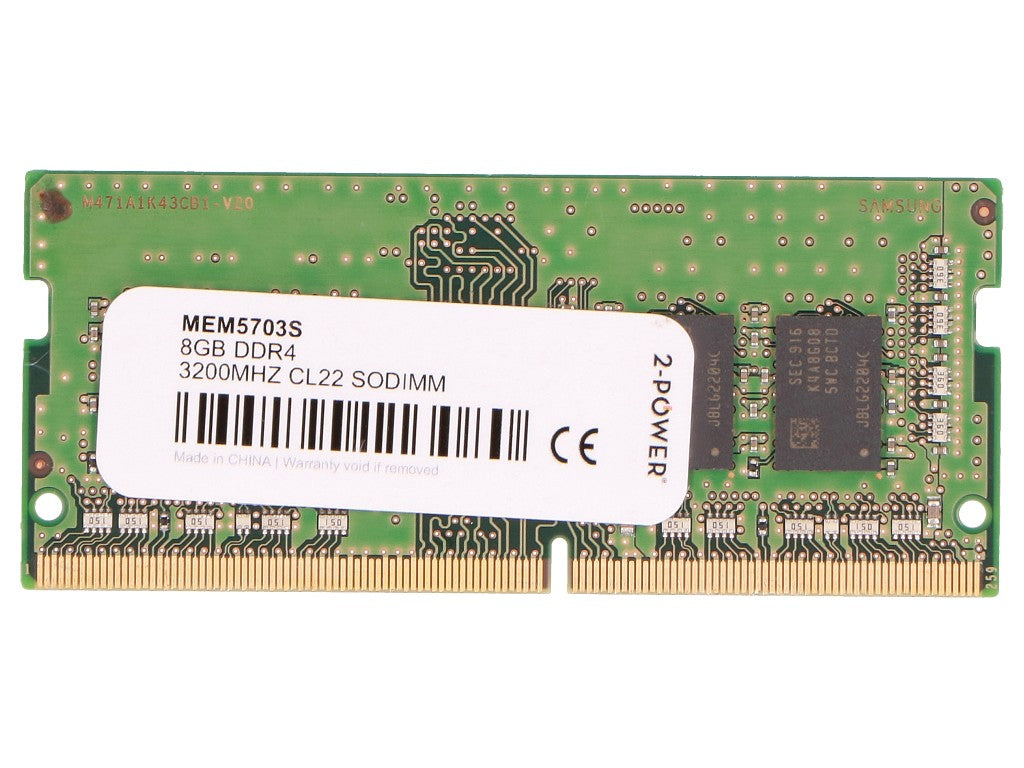2-Power MEM5703S módulo de memoria 8 GB 1 x 8 GB DDR4 260-pin SO-DIMM