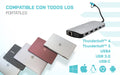 i-tec CANANOTDOCKPD base para portátil y replicador de puertos Alámbrico USB 3.2 Gen 1 (3.1 Gen 1) Type-A + Type-C Plata (4)