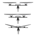 StarTech.com H2M1AS2-MONITOR-ARM soporte para monitor 68,6 cm (27") Escritorio Negro (6)