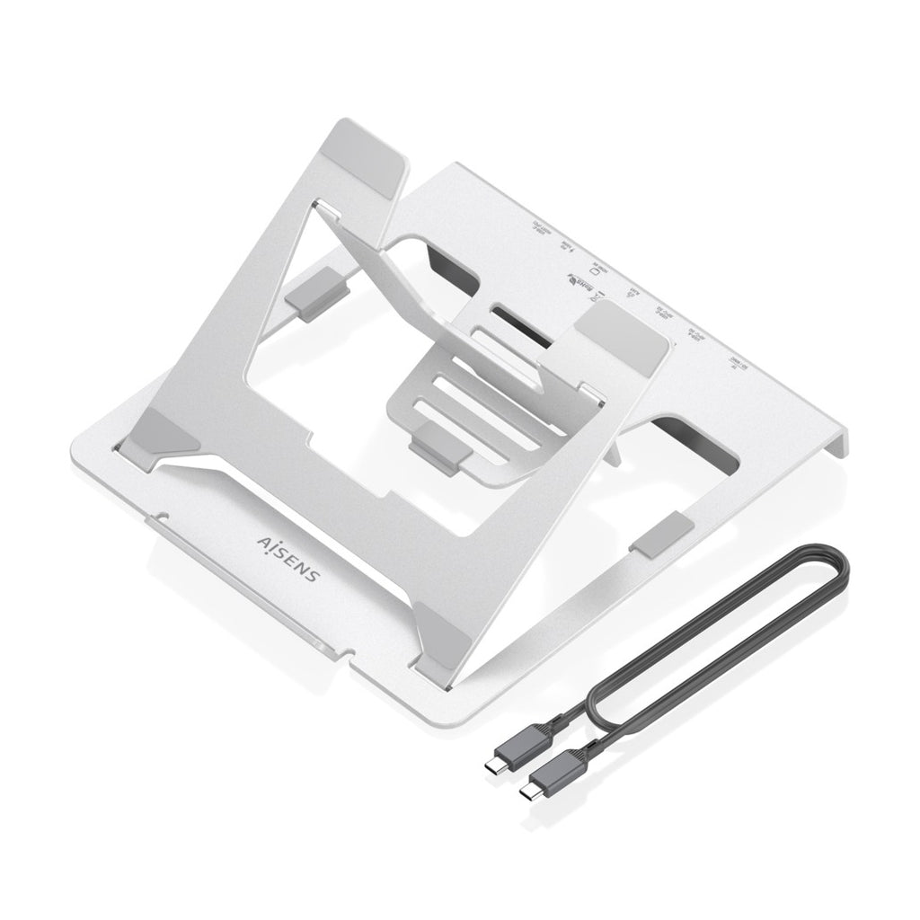 AISENS ASUC-7P045-GR soporte para ordenador portátil Soporte para ordenador portátil y tableta 40,6 cm (16") (2)