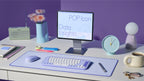 Logitech Desk Mat Lila (9)