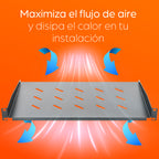 Intellinet 714884 accesorio de bastidor Cajón metálico para rack (4)
