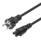 Manhattan 354172 cable de transmisión Negro 1 m CEE7/7 IEC C5