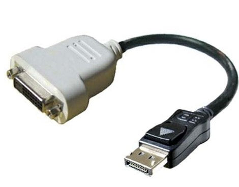 DELL DisplayPort - DVI-D 0,23 m Negro, Blanco (2)