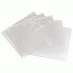 Hama CD Slim Empty Box, pack 10, transparent 1 discos Transparente