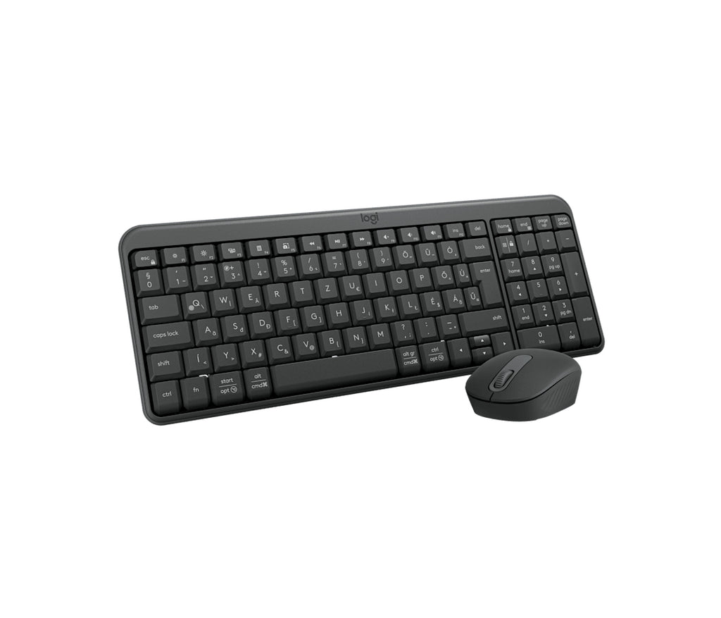 Logitech MK250 Combo teclado Ratón incluido Universal RF Wireless + Bluetooth QWERTZ Húngaro Grafito (5)