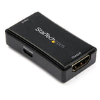 StarTech.com HDBOOST4K2 extensor audio/video Repetidor de señales AV Negro