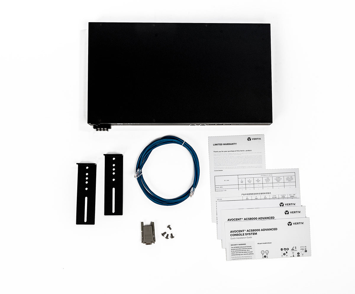 Vertiv Avocent ACS8008SDC-400 servidor de consola RJ-45 (3)
