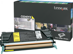 Tóner Lexmark C534 retornable amarillo