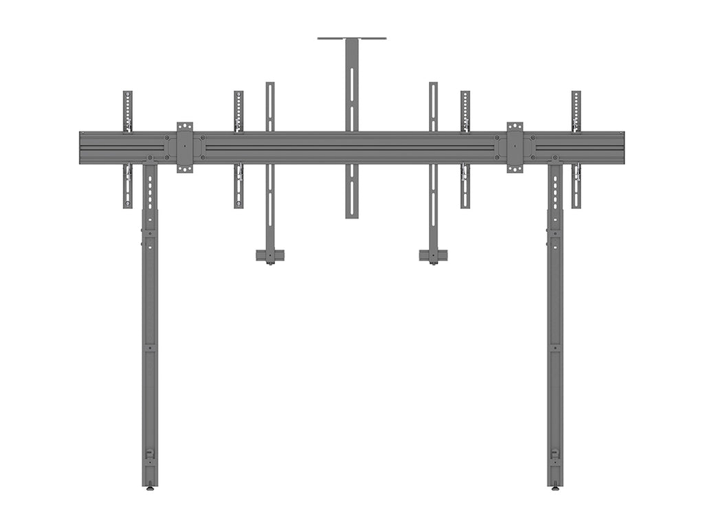 Multibrackets 3977 soporte para pantalla de señalización 165,1 cm (65") Negro (4)