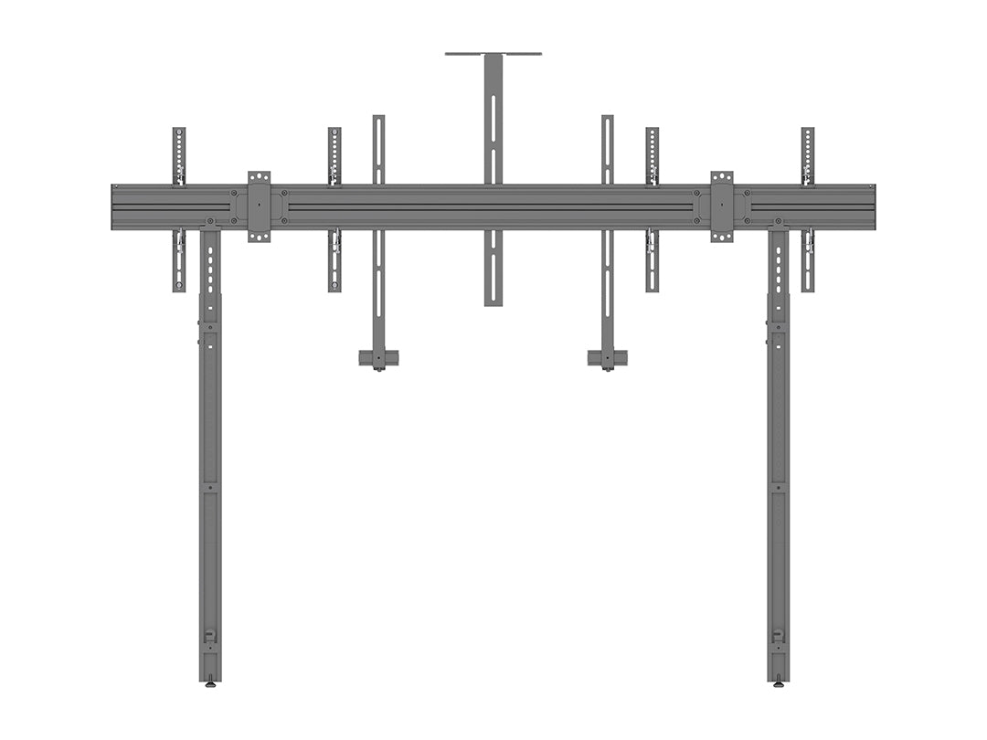 Multibrackets 3977 soporte para pantalla de señalización 165,1 cm (65") Negro (4)