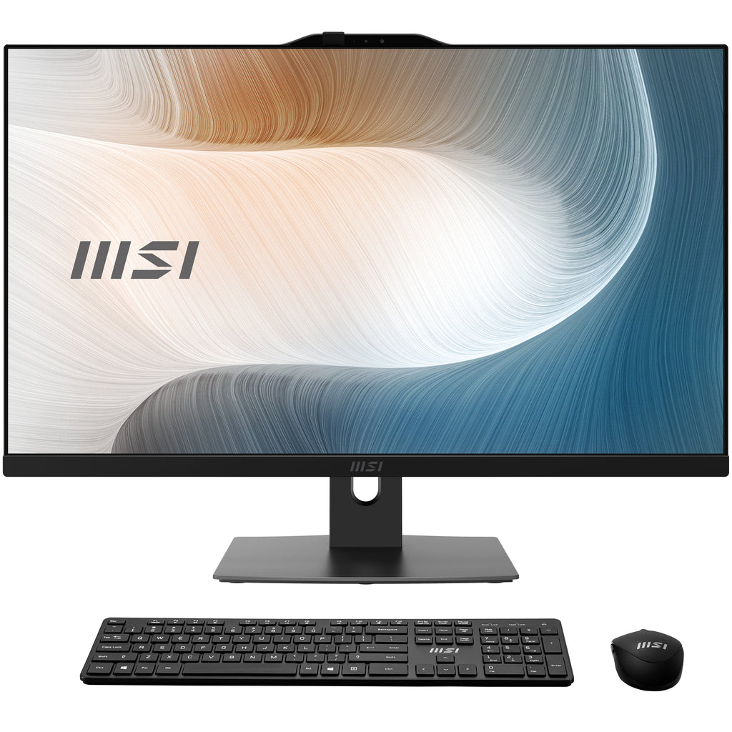 MSI Modern AM272P 12M-1063AT Intel® Core™ i5 i5-1235U 68,6 cm (27") 1920 x 1080 Pixeles PC todo en uno 16 GB DDR4-SDRAM 512 GB SSD Windows 11 Home Wi-Fi 6E (802.11ax) Negro (2)