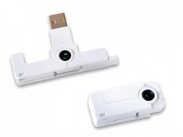 Identiv uTrust SmartFold SCR3500 A, USB, blanc