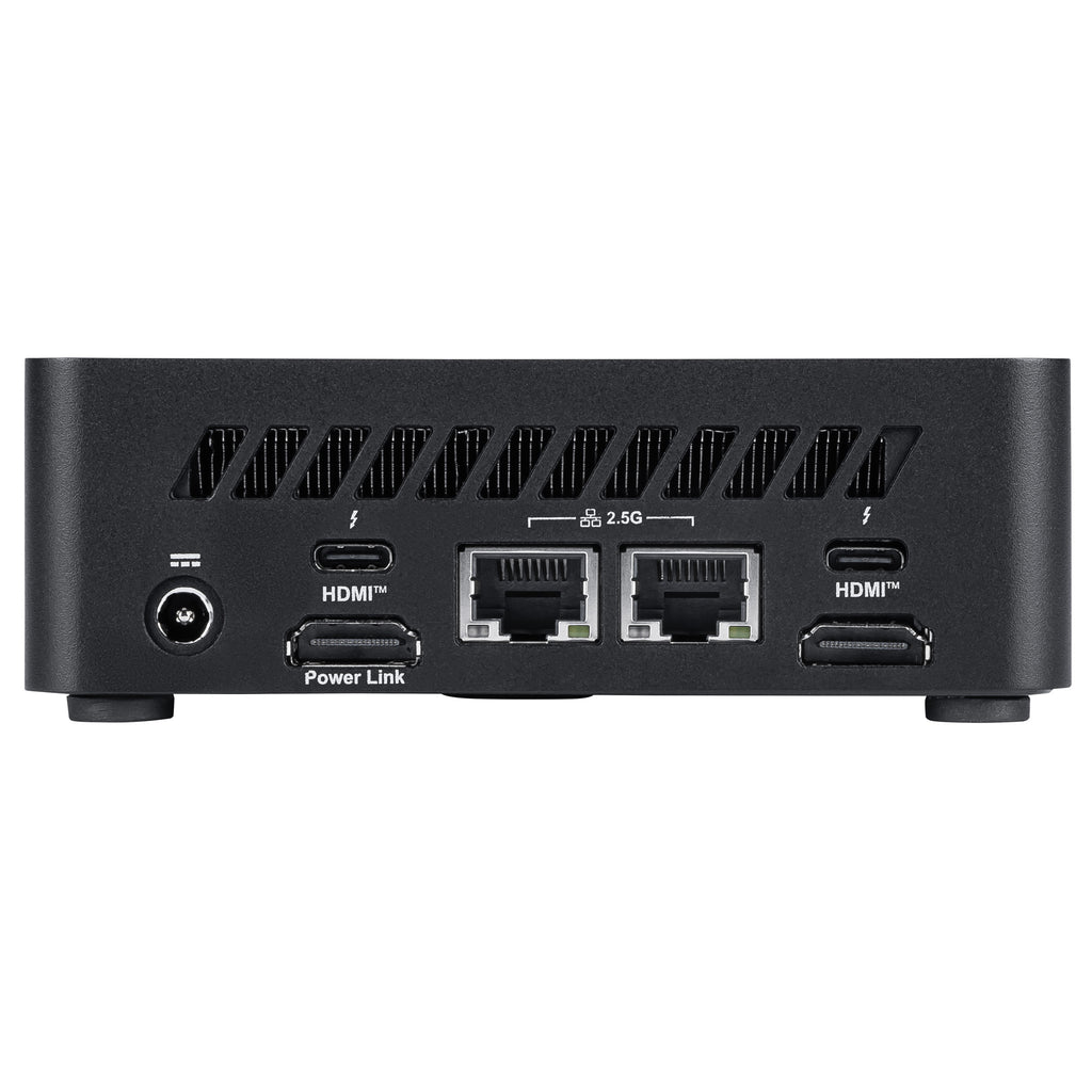 MSI Cubi NUC AI 1UMG-007EU Intel Core Ultra 5 125H 8 GB DDR5-SDRAM 512 GB SSD Windows 11 Home Mini PC Negro (5)