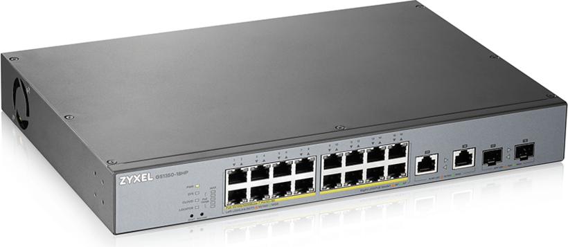 Switch Zyxel GS1350-18HP PoE Smart (2)