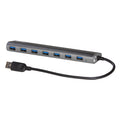 i-tec Metal U3HUB778 hub de interfaz USB 3.2 Gen 1 (3.1 Gen 1) Type-A 5000 Mbit/s Plata