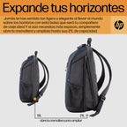 HP Travel 18 Liter 15.6 Blue Night Laptop Backpack 39,6 cm (15.6") Negro, Azul (8)
