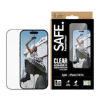 PanzerGlass SAFE. by ® Screen Protector iPhone 17 | 16 Pro | Ultra-Wide Fit w. EasyAligner Protector de pantalla Apple 1 pieza(s) (2)